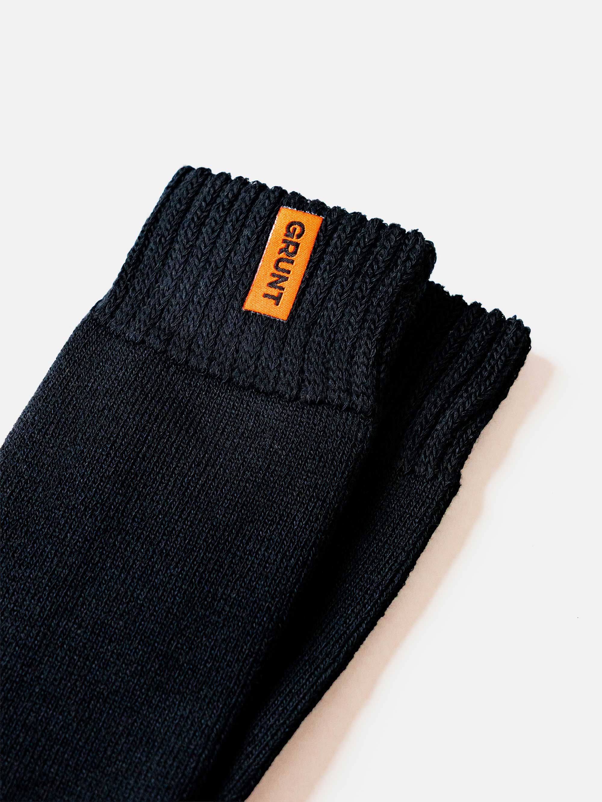 HD-1 // Bamboo Work Socks - Fifo 14 Pack - Black