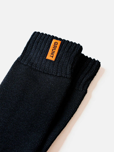 HD-1 // Bamboo Work Socks - Fifo 14 Pack - Black