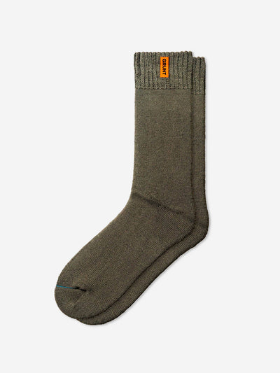 HD-1 // Bamboo Work Socks - Khaki