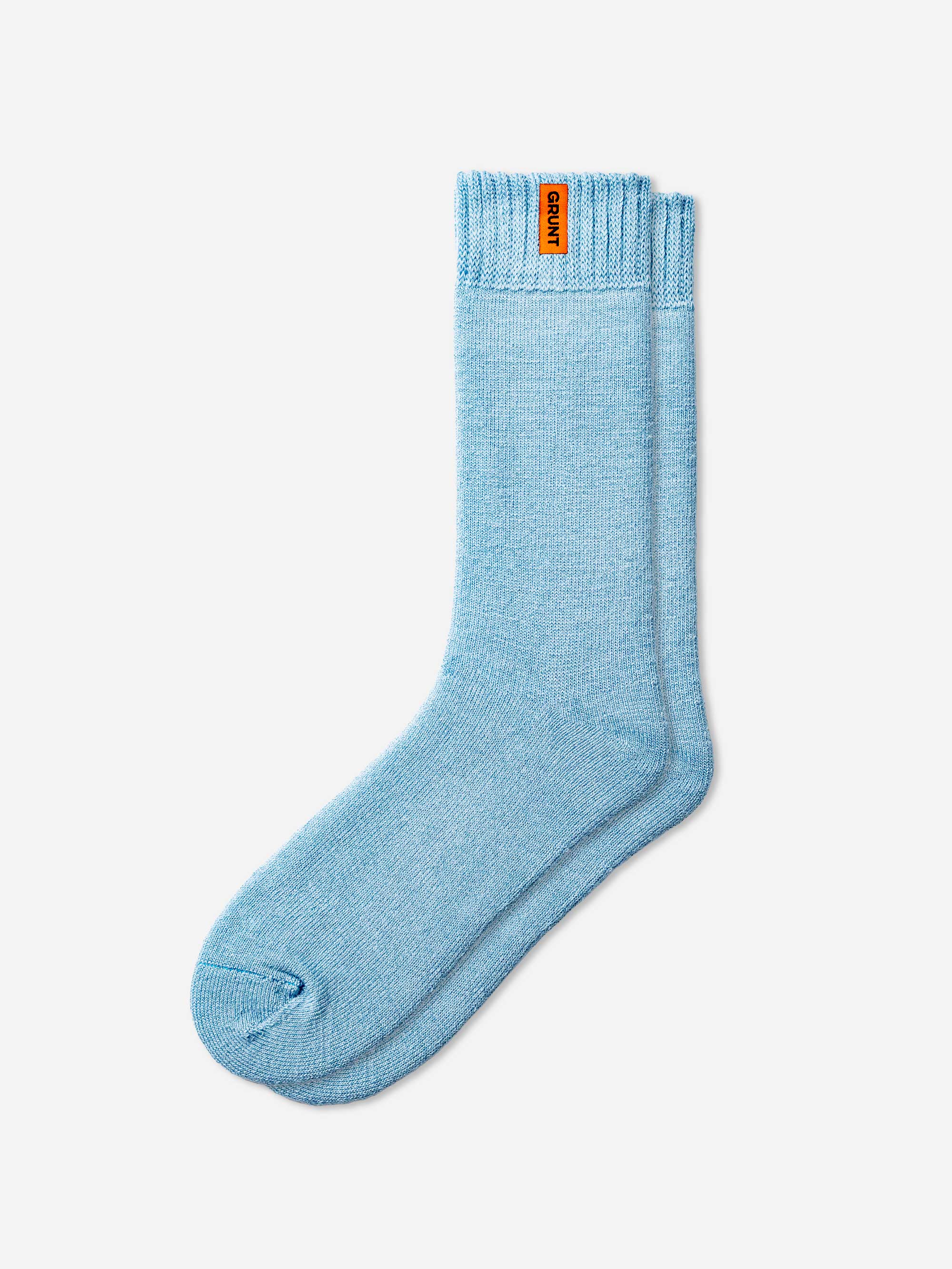 HD-1 // Bamboo Work Socks - Light Blue