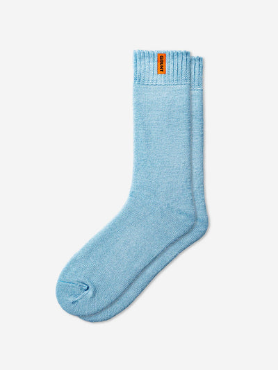 HD-1 // Bamboo Work Socks - Light Blue