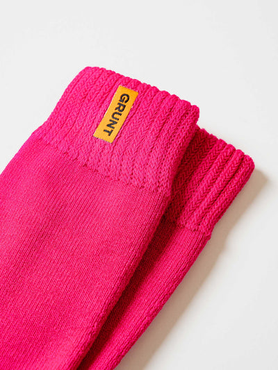 HD-1 // Bamboo Work Socks - Pink