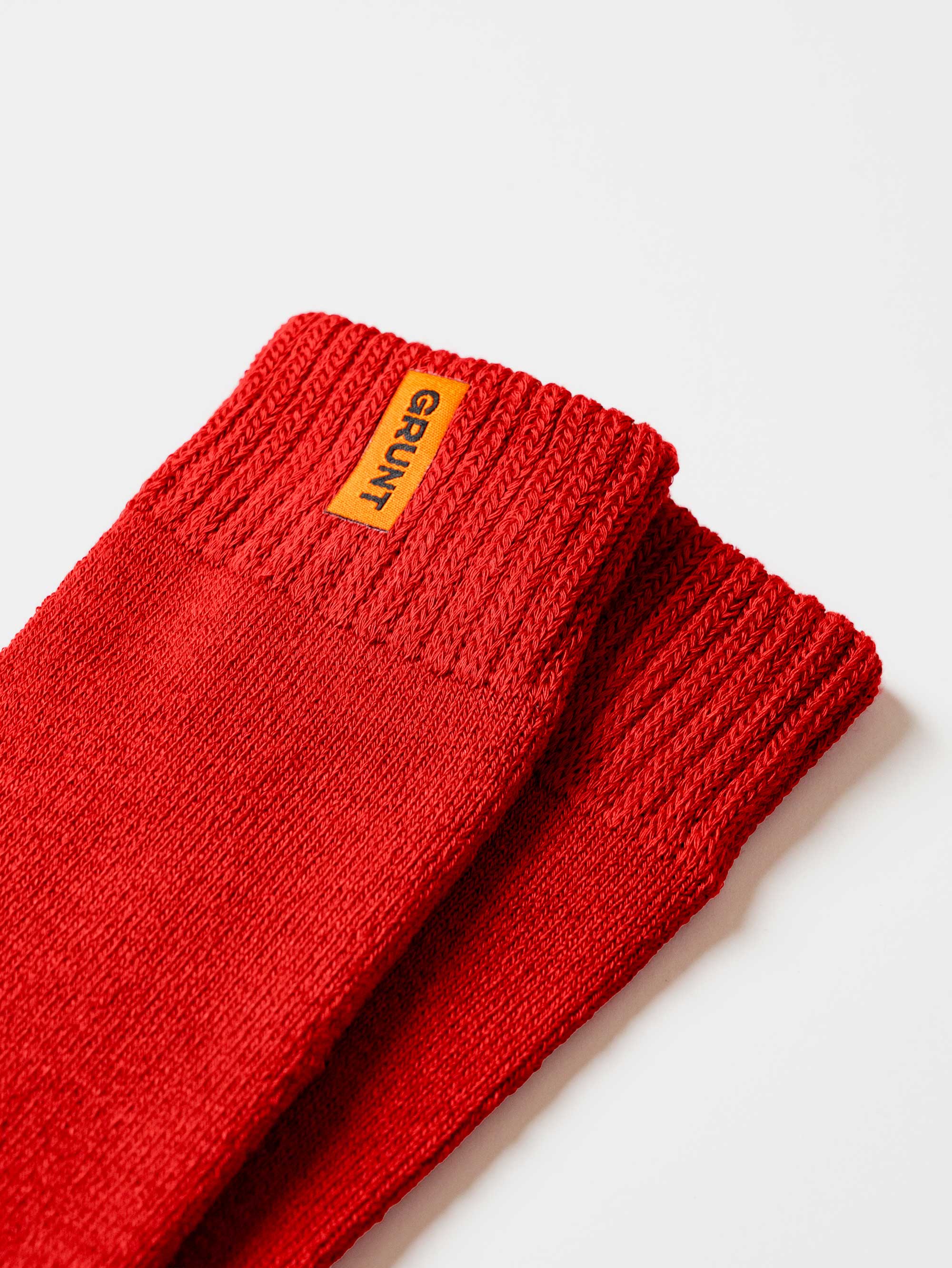 HD-1 // Bamboo Work Socks - Red
