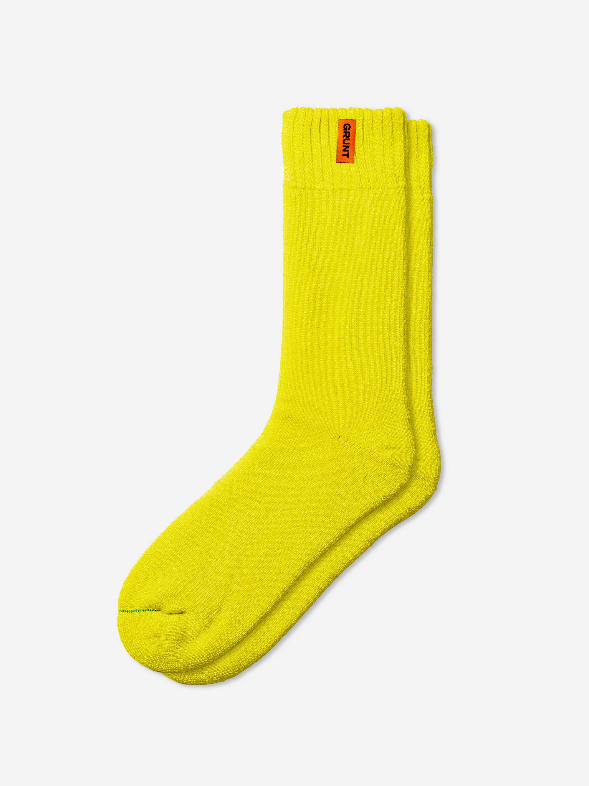 HD-1 // Bamboo Work Socks - Yellow